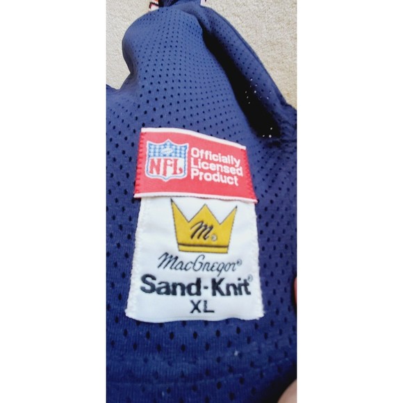 1980s Chicago Bears Football Jersey MacGregor Sand-Knit Mike Singletary NFL - Picture 4 of 12